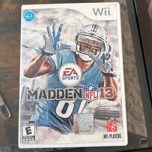 Madden 13 Wii Game
